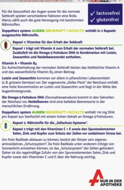 Doppelherz System Augen Sehkraft + Schutz 60 Kapseln