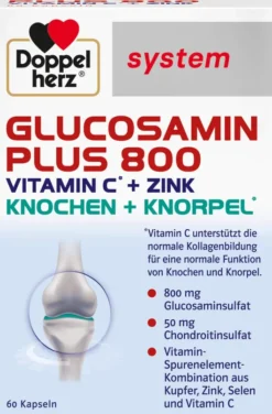 Doppelherz system Glucosamin plus 800 NA 60 Kapseln