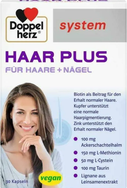 Doppelherz System Haar Plus 30 Kapseln