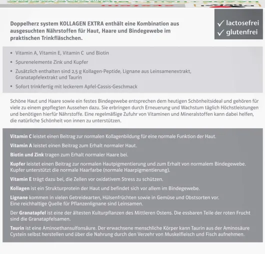 Doppelherz system Kollagen Extra 30 Trinkampullen