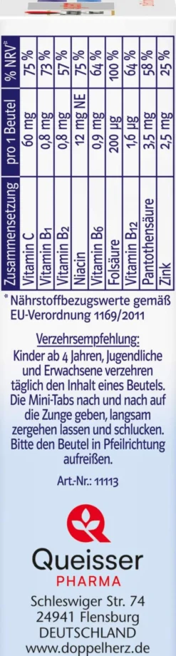 Doppelherz system Multivitamin Mini-Tabs Family 20 Beutel