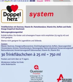 Doppelherz system Vitamin B12 Plus Trinkampullen 30 x 25 ml
