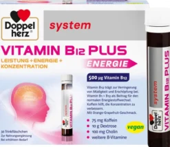Doppelherz system Vitamin B12 Plus Trinkampullen 30 x 25 ml