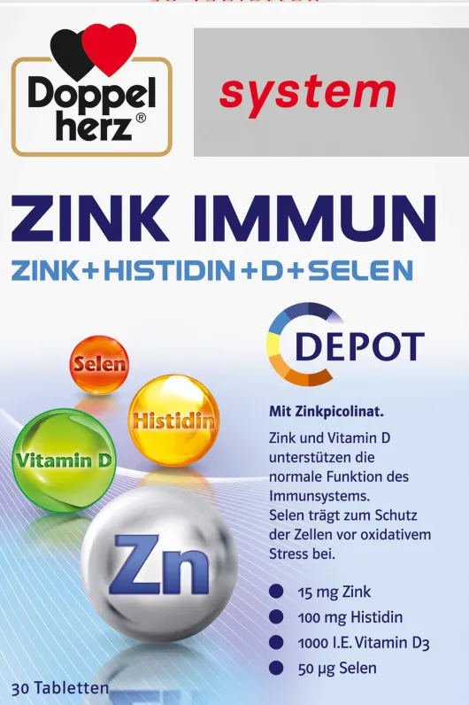 Doppelherz system Zink Immun 30 Tabletten