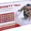 Dosett Maxi Arzneikassette Rot 1 Stück