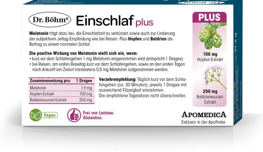 Dr. Böhm Einschlaf Plus 30 Dragees