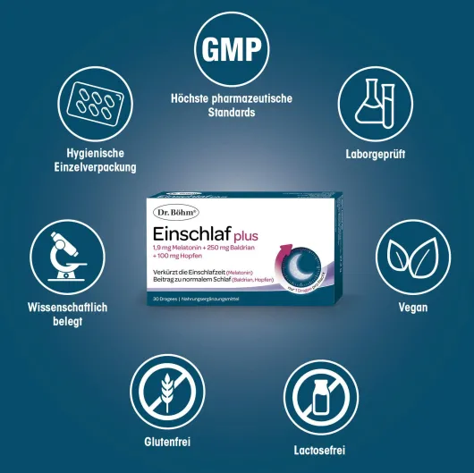 Dr. Böhm Einschlaf Plus 30 Dragees
