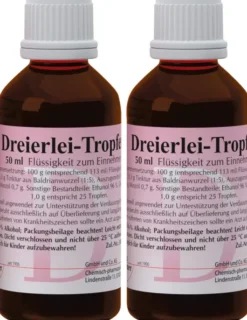 Dreierlei Tropfen 2 x 50 ml