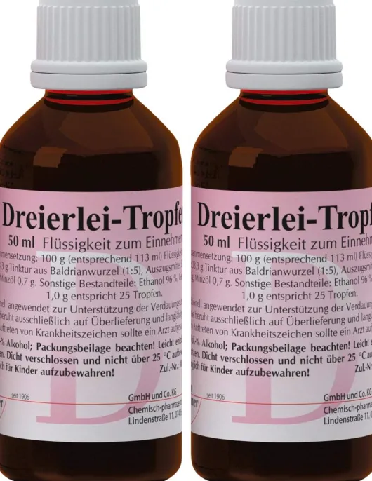 Dreierlei Tropfen 2 x 50 ml