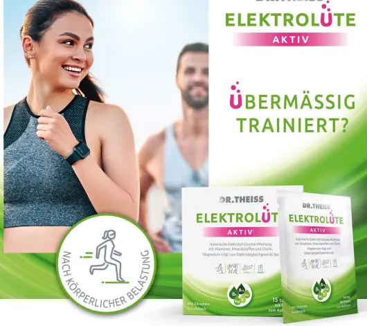Dr. Theiss Elektrolüte aktiv Pulver 15 Beutel