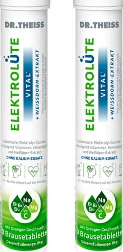 Dr.Theiss Elektrolüte Vital Brausetabletten 2 x 20 Stück