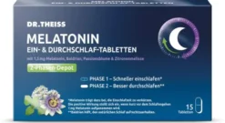 Dr.Theiss Melatonin Ein- & Durchschlaf Tabletten 15 Stück