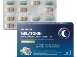 Dr.Theiss Melatonin Ein- & Durchschlaf Tabletten 15 Stück
