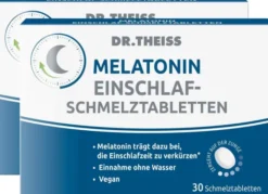 Dr. Theiss Melatonin Einschlaf Schmelztabletten 2 x 30 Stück