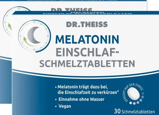 Dr. Theiss Melatonin Einschlaf Schmelztabletten 2 x 30 Stück