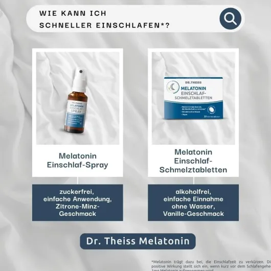 Dr. Theiss Melatonin Einschlaf-Spray 30 ml
