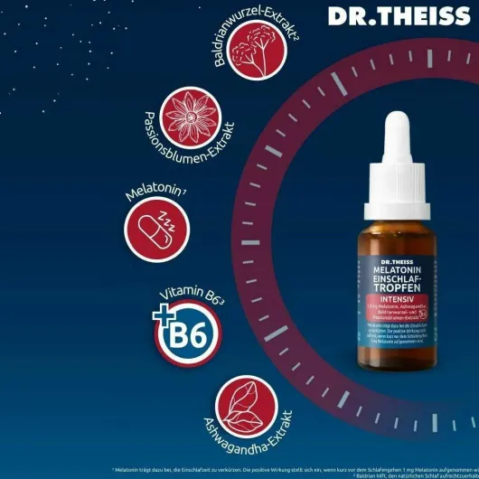 Dr.Theiss Melatonin Einschlaf Tropfen intensiv 20 ml
