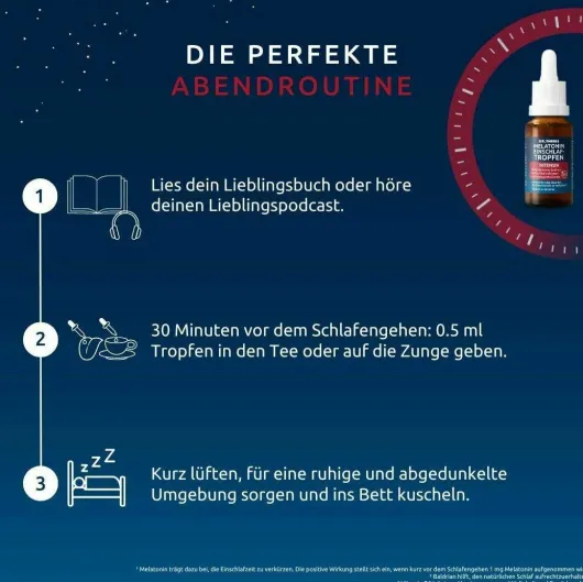 Dr.Theiss Melatonin Einschlaf Tropfen intensiv 20 ml