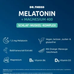 Dr.Theiss Melatonin + Magnesium Schlaf-Komplex 30 Stück