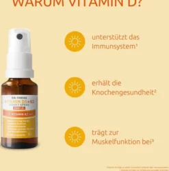 Dr.Theiss Vitamin D3+K2 Direkt-Spray 2000 I.E. 20 ml
