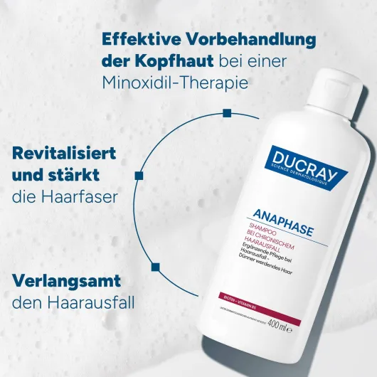 Ducray Anaphase Shampoo bei chronischem Haarausfall 200 ml