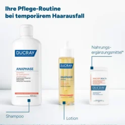 Ducray Anaphase Shampoo bei temporärem Haarausfall 200 ml