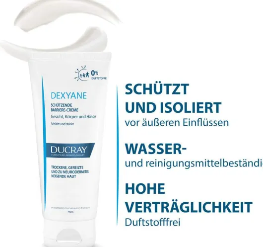 Ducray Dexyane Schützende Barriere Creme 100 ml