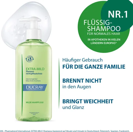Ducray Extra Mild Shampoo 400 ml
