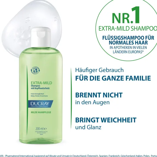 Ducray Extra Mild Shampoo 200 ml