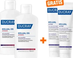 Ducray Kelual DS intensives Anti - Schuppen Shampoo 2 x 100 ml + gratis Elution Shampoo 2 x 100 ml