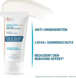 Ducray Keracnyl Uv 50+ 50 ml Fluid