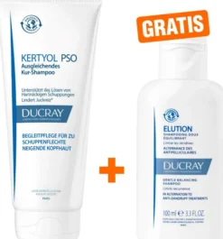 Ducray Kertyol PSO Kur-Shampoo 200 ml + gratis Ducray Elution 100 ml