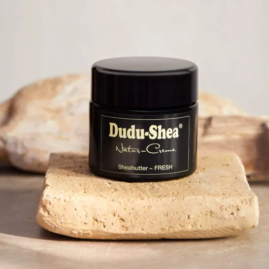 Dudu-Shea ® FRESH afrikanische Sheabutter Natur-Creme mit frischer Duftkomposition 100 ml Creme