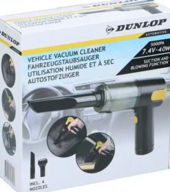 Dunlop Fahrzeugstaubsauger inkl. 4 Aufsätze