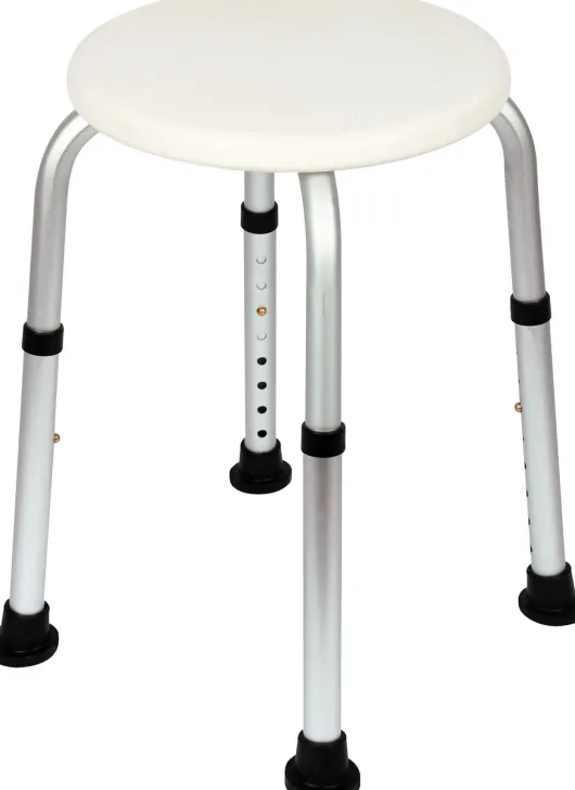 Duschhocker, höhenverstellbar, 1 Stück