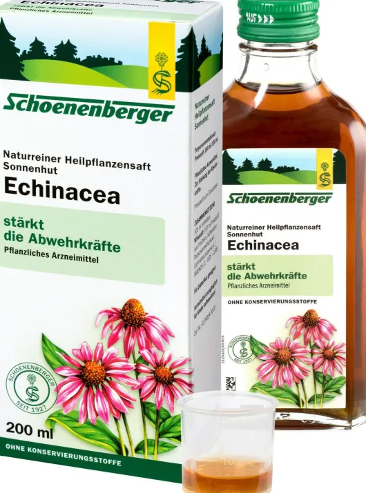 Echinacea Saft Sonnenhut Schoenenberger 200 ml Saft