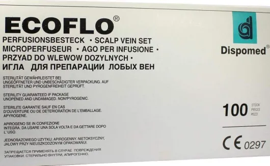 Ecoflo Perfusionsbesteck 21 G