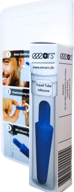 Eeears Ohrenreiniger Wiederverwendbar Blau