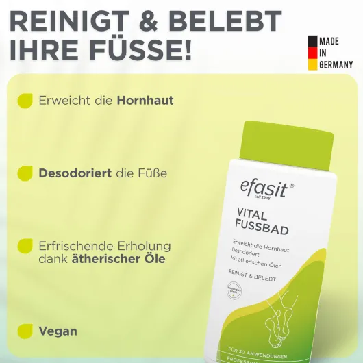 Efasit Vital Fußbad 400 G