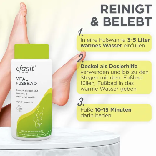 Efasit Vital Fußbad 400 G