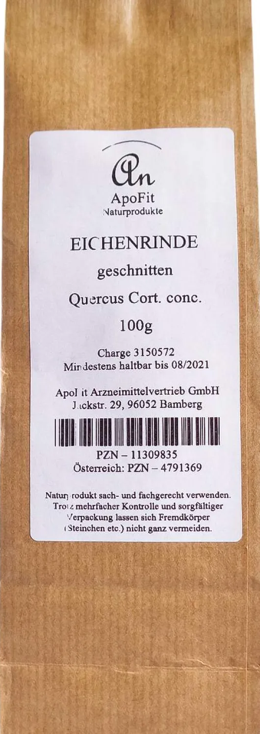 Eichenrinde Geschnitten 100 G