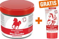 Eimermacher Pferdesalbe 200ml Dose+ Gratis Pferdesalbe 30ml in Tube