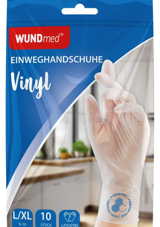 Einmalhandschuhe Vinyl Gr. L-XL