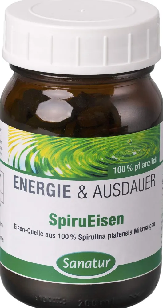 Eisen Spirulina Hefefrei 400 mg 100 Tabletten