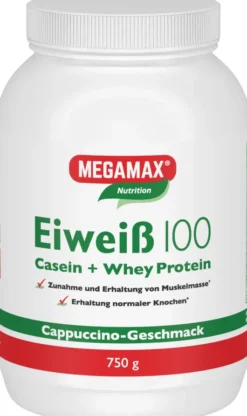 Eiweiß 100 Cappuccino Megamax 750 G Pulver