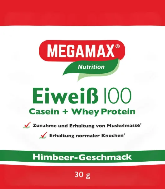 Eiweiss 100 Himbeer Megamax 30 G Pulver