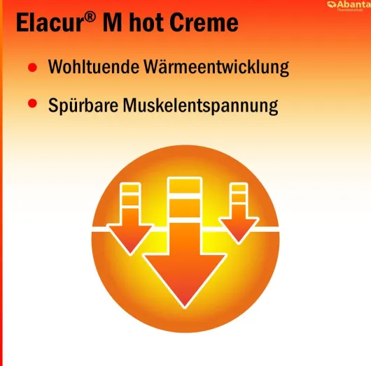 Elacur M Hot Creme 100 g Creme