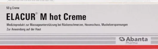 Elacur M Hot Creme 50 g Creme