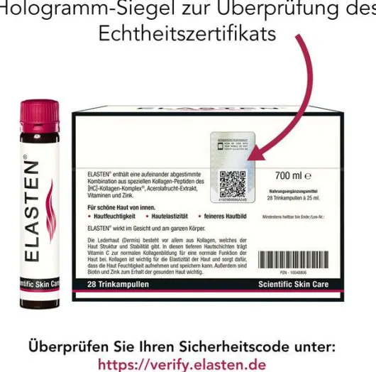 Elasten Trinkampullen 28 Stück