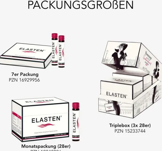 Elasten Trinkampullen 28 Stück